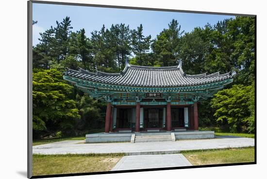 Samchungsa Temple in the Buso Mountain Fortress in the Busosan Park, Buyeo, South Korea, Asia-Michael-Mounted Photographic Print