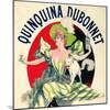 SAME AS ABOVE DIFFERENT RATIO: Quinquina Dubonnet Aperitif Vintage French Poster-null-Mounted Art Print