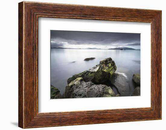 Samish Bay Wildcat Cove Larrabee State Park, Washington State.-Alan Majchrowicz-Framed Photographic Print