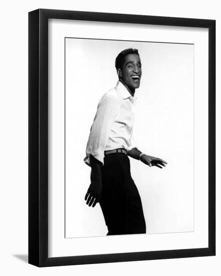 Sammy Davis Jr, 1950s-null-Framed Photo