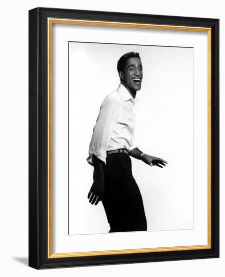 Sammy Davis Jr, 1950s-null-Framed Photo