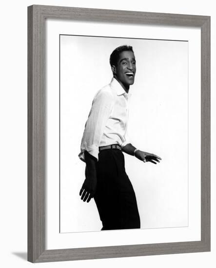 Sammy Davis Jr, 1950s-null-Framed Photo