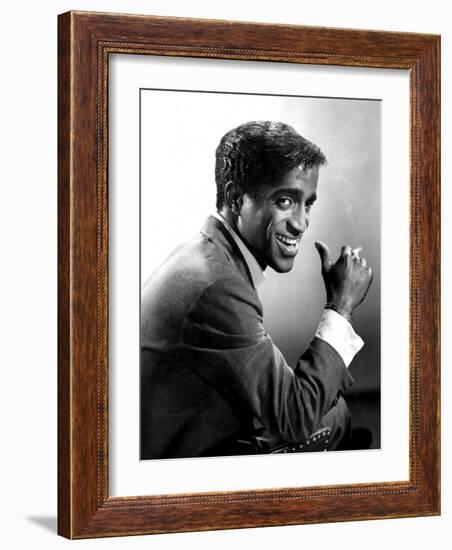 Sammy Davis, Jr., 1958-null-Framed Photo