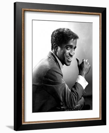 Sammy Davis, Jr., 1958-null-Framed Photo