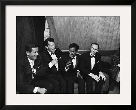 Sammy Davis Jr., Rat Pack - 1960-Moneta Sleet Jr.-Framed Photographic Print