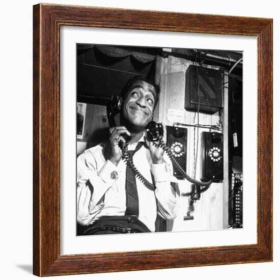 Sammy Davis, Jr-null-Framed Photographic Print