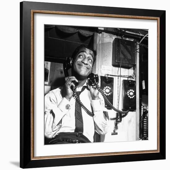 Sammy Davis, Jr-null-Framed Photographic Print