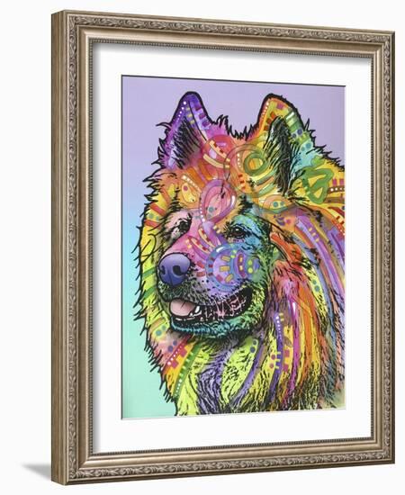 Samoyed-Dean Russo-Framed Giclee Print