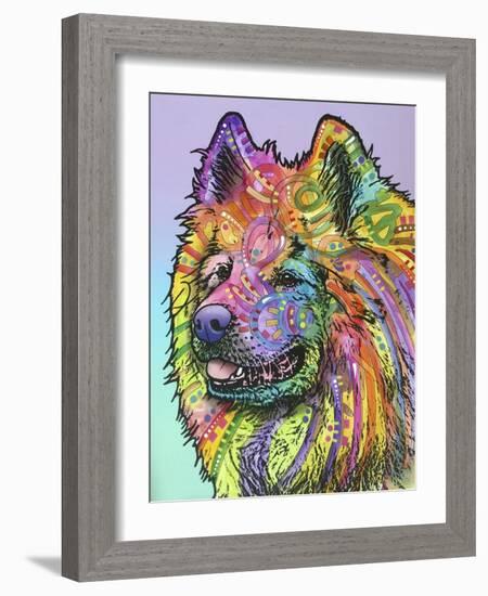 Samoyed-Dean Russo-Framed Giclee Print