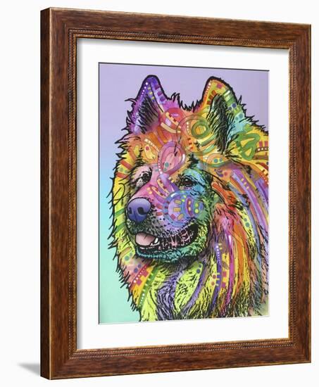 Samoyed-Dean Russo-Framed Giclee Print