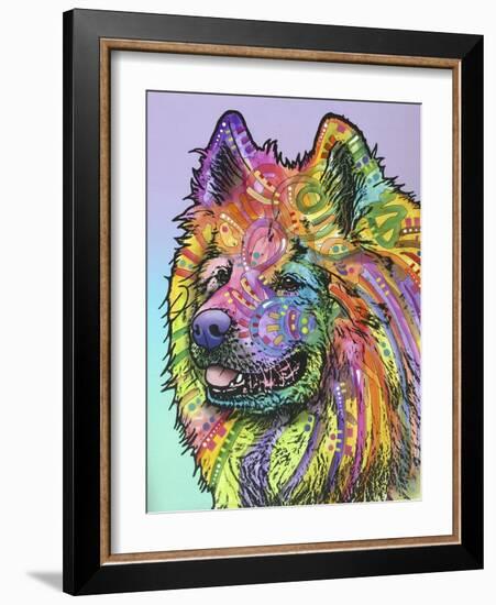 Samoyed-Dean Russo-Framed Giclee Print