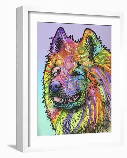 Samoyed-Dean Russo-Framed Giclee Print