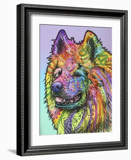 Samoyed-Dean Russo-Framed Giclee Print