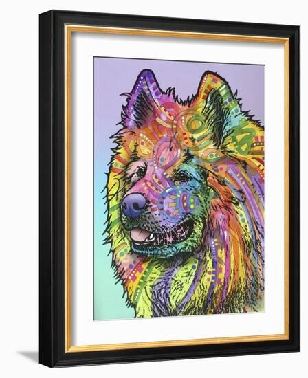 Samoyed-Dean Russo-Framed Giclee Print