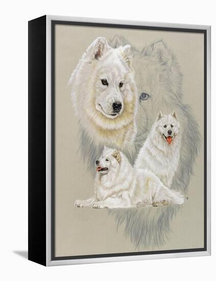 Samoyed-Barbara Keith-Framed Premier Image Canvas