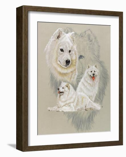 Samoyed-Barbara Keith-Framed Giclee Print