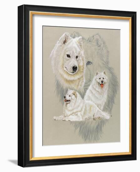 Samoyed-Barbara Keith-Framed Giclee Print