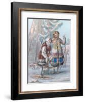 Samoyeds, Russia, 19th Century-Coqueret-Framed Giclee Print