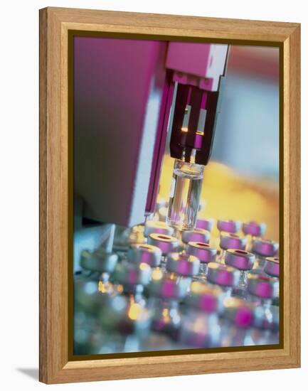 Sample for Gas Chromatography Mass Spectrometry-Tek Image-Framed Premier Image Canvas