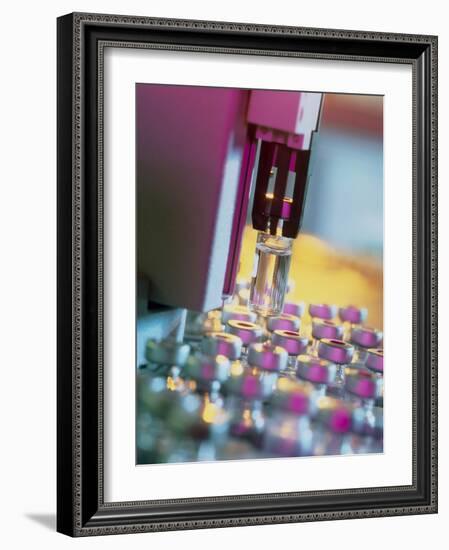 Sample for Gas Chromatography Mass Spectrometry-Tek Image-Framed Photographic Print