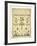 Sampler II-Elizabeth Wade-Framed Giclee Print