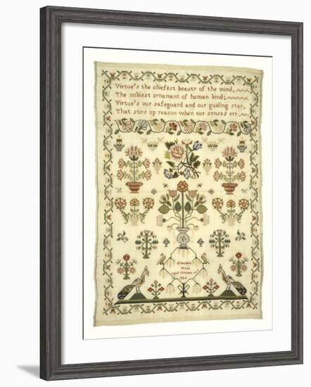 Sampler II-Elizabeth Wade-Framed Giclee Print