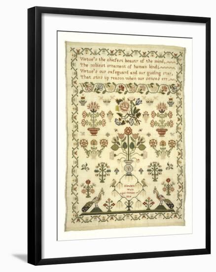 Sampler II-Elizabeth Wade-Framed Giclee Print