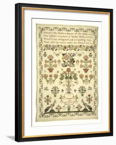 Sampler II-Elizabeth Wade-Framed Giclee Print