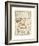 Sampler with Giraffe-Elizabeth Mastern-Framed Premium Giclee Print