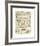 Sampler with Giraffe-Elizabeth Mastern-Framed Premium Giclee Print