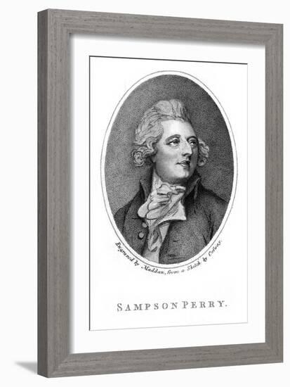 Sampson Perry-Richard Cosway-Framed Art Print