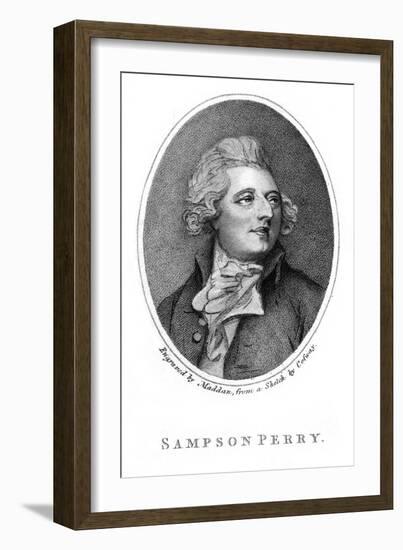 Sampson Perry-Richard Cosway-Framed Art Print