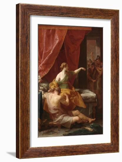 Samson and Delilah, 1766-Pompeo Batoni-Framed Giclee Print