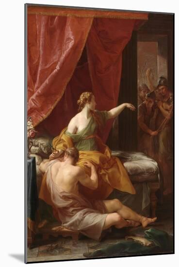 Samson and Delilah, 1766-Pompeo Batoni-Mounted Giclee Print