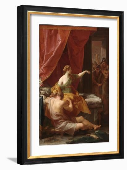 Samson and Delilah, 1766-Pompeo Batoni-Framed Giclee Print