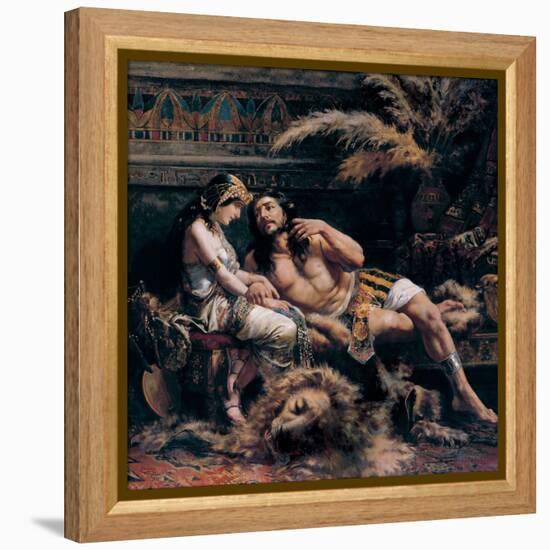 Samson and Delilah, 1887-José Echenagusia Errazquin-Framed Premier Image Canvas