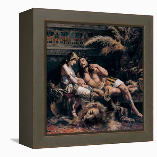 Samson and Delilah, 1887-José Echenagusia Errazquin-Framed Premier Image Canvas