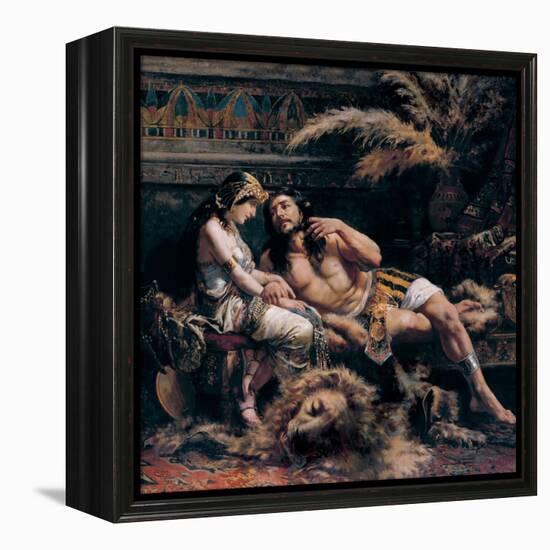 Samson and Delilah, 1887-José Echenagusia Errazquin-Framed Premier Image Canvas