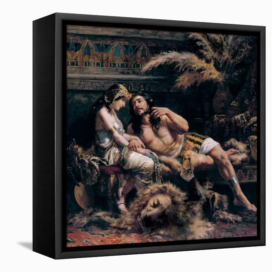 Samson and Delilah, 1887-José Echenagusia Errazquin-Framed Premier Image Canvas