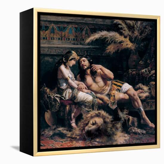Samson and Delilah, 1887-José Echenagusia Errazquin-Framed Premier Image Canvas