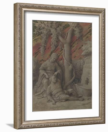 Samson and Delilah, C. 1500-Andrea Mantegna-Framed Giclee Print