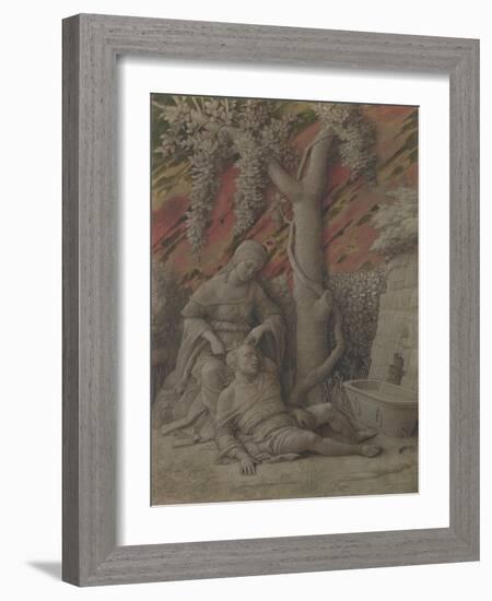 Samson and Delilah, C. 1500-Andrea Mantegna-Framed Giclee Print