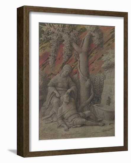 Samson and Delilah, C. 1500-Andrea Mantegna-Framed Giclee Print