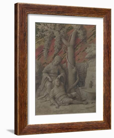 Samson and Delilah, C. 1500-Andrea Mantegna-Framed Giclee Print