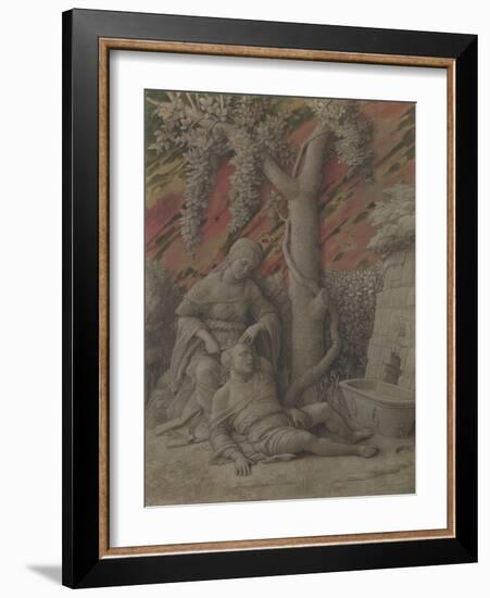 Samson and Delilah, C. 1500-Andrea Mantegna-Framed Giclee Print