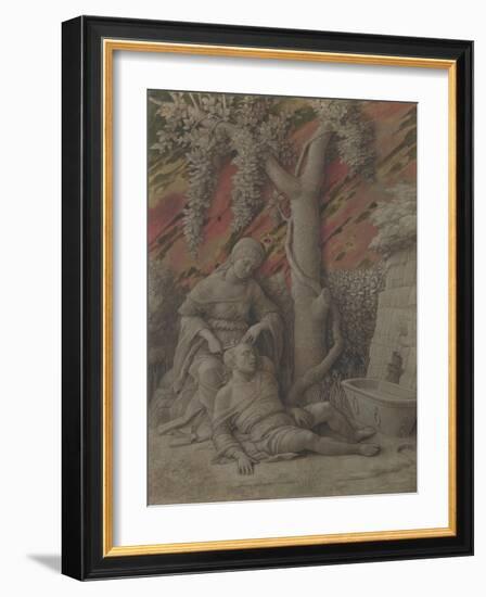 Samson and Delilah, C. 1500-Andrea Mantegna-Framed Giclee Print