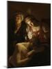 Samson and Delilah, C.1621 (Oil on Canvas)-Gerrit van Honthorst-Mounted Giclee Print