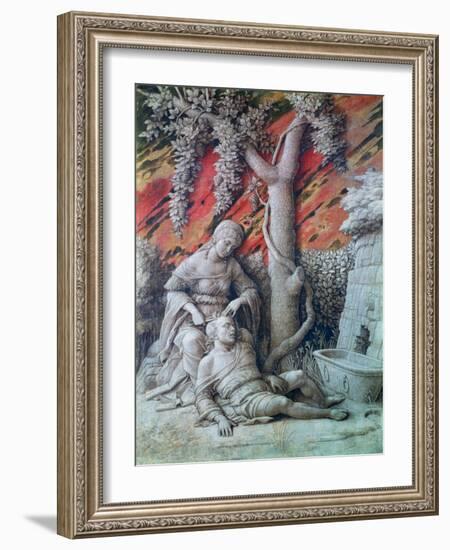 Samson and Delilah, C1500-Andrea Mantegna-Framed Giclee Print