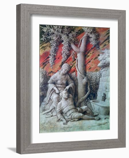 Samson and Delilah, C1500-Andrea Mantegna-Framed Giclee Print