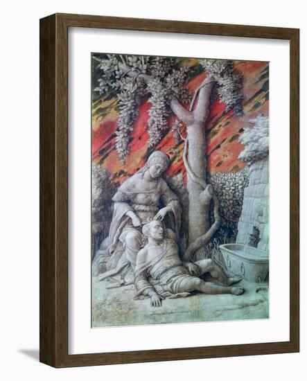 Samson and Delilah, C1500-Andrea Mantegna-Framed Giclee Print